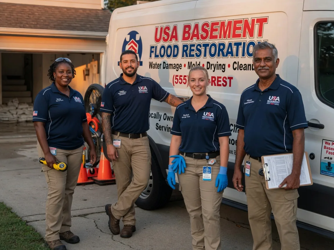 Basement Flood Cleanup company in Cumberland, OH