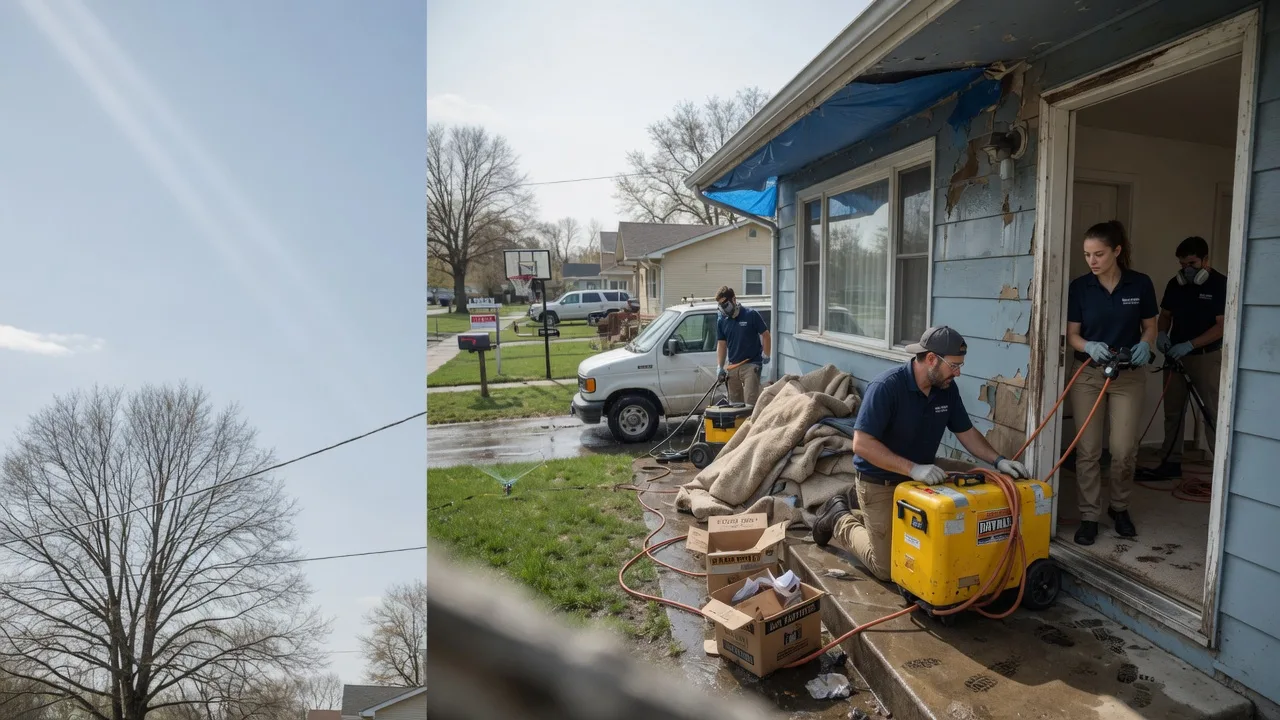 Basement Flood Cleanup in Cumberland, OH near me